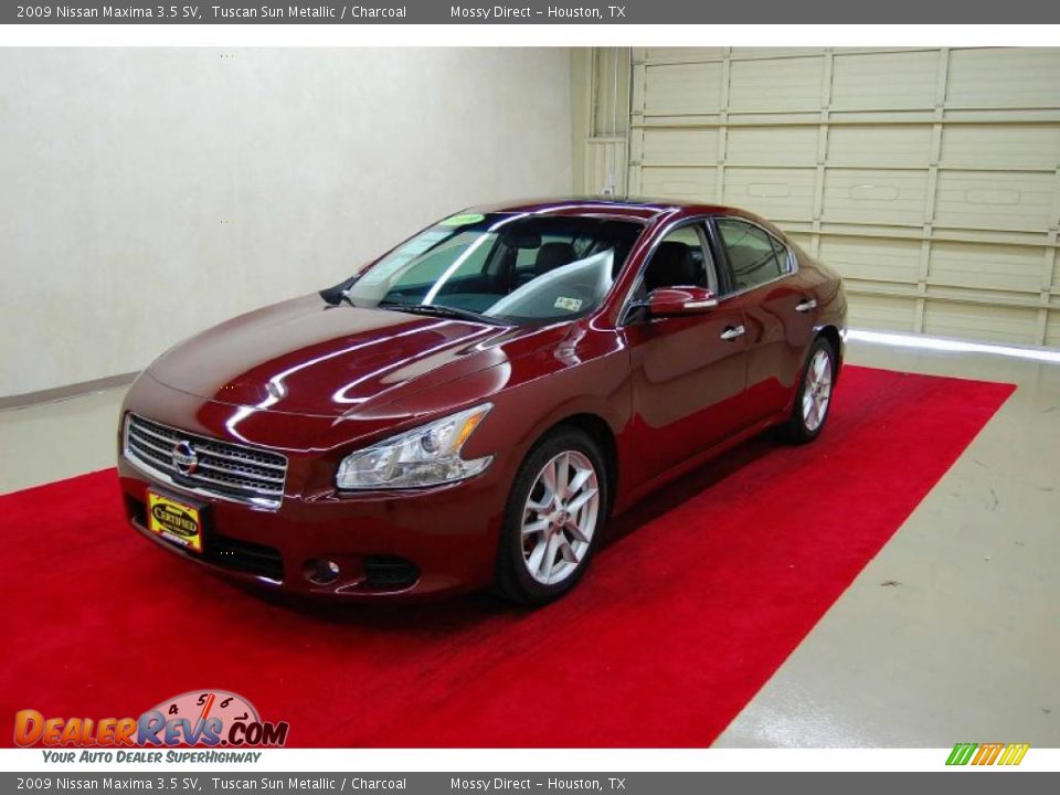 2009 Nissan Maxima 3.5 SV Tuscan Sun Metallic / Charcoal Photo #3