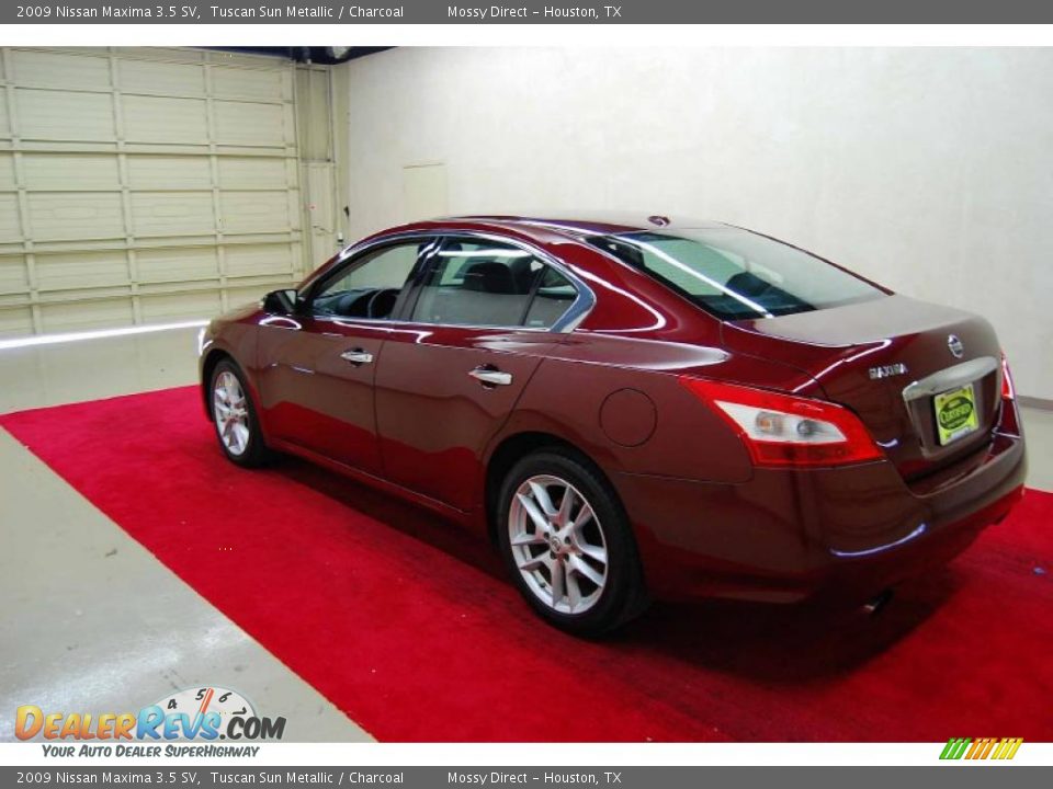 2009 Nissan Maxima 3.5 SV Tuscan Sun Metallic / Charcoal Photo #4
