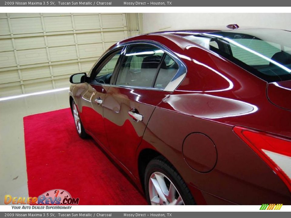 2009 Nissan Maxima 3.5 SV Tuscan Sun Metallic / Charcoal Photo #9