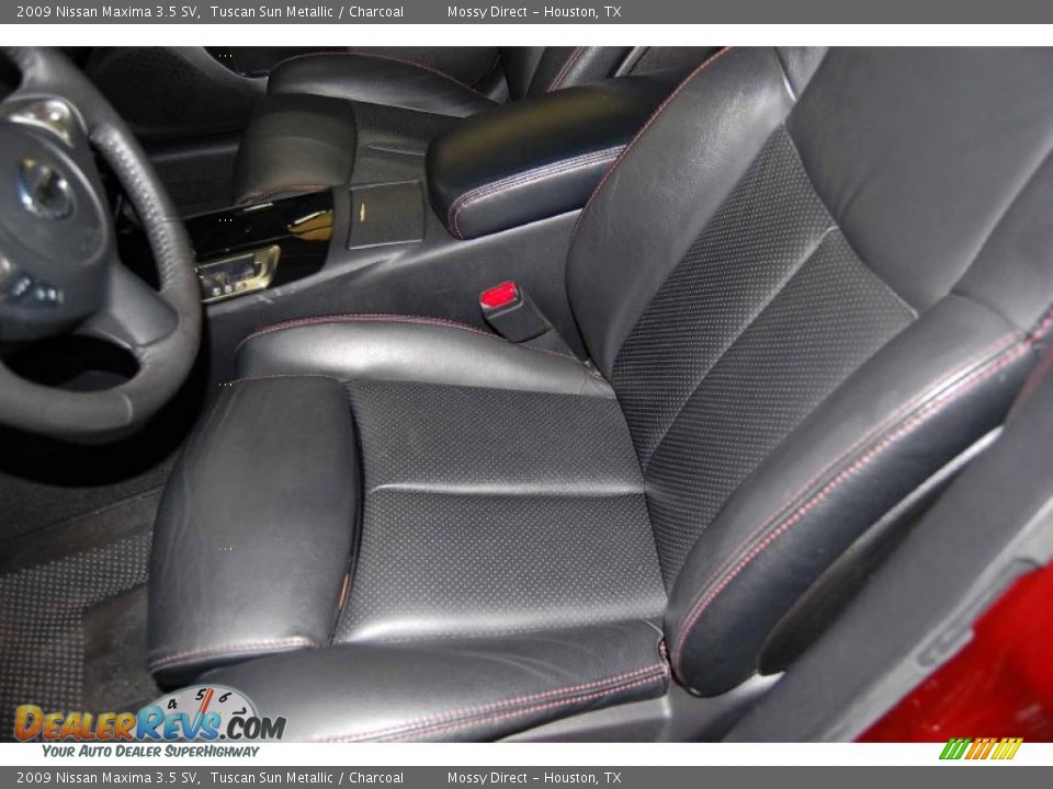 2009 Nissan Maxima 3.5 SV Tuscan Sun Metallic / Charcoal Photo #17