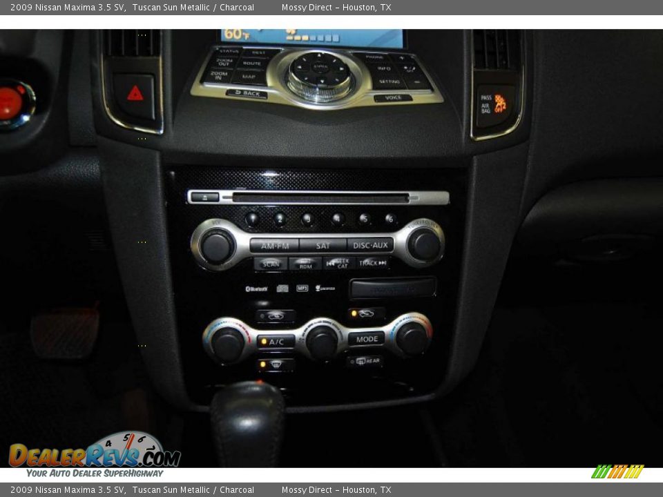 2009 Nissan Maxima 3.5 SV Tuscan Sun Metallic / Charcoal Photo #29