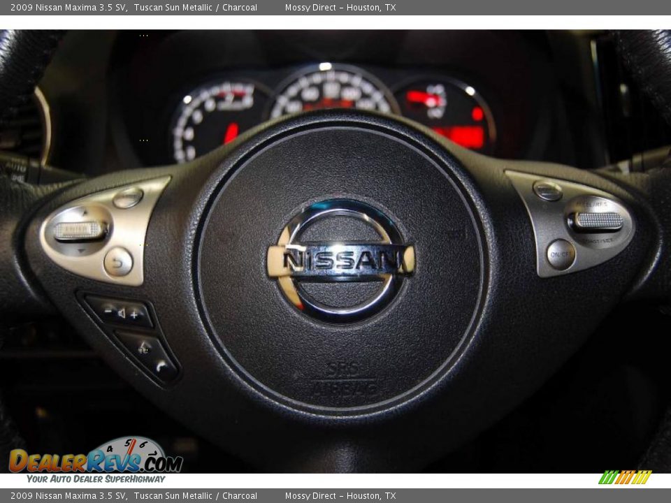 2009 Nissan Maxima 3.5 SV Tuscan Sun Metallic / Charcoal Photo #33