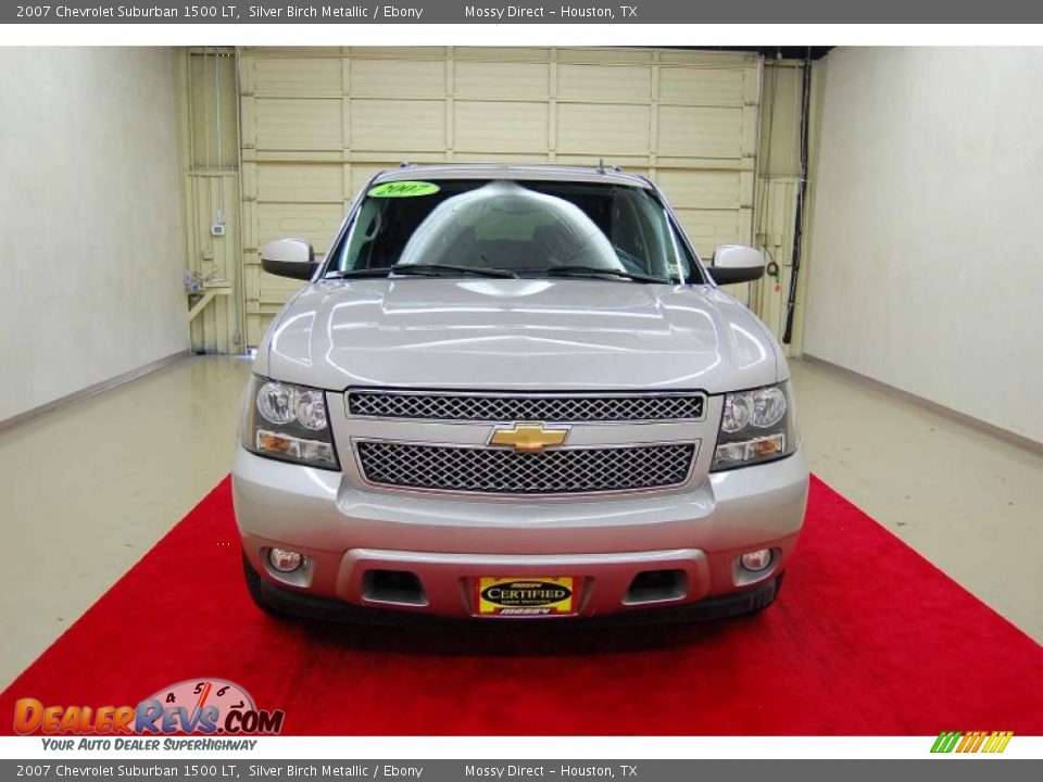 2007 Chevrolet Suburban 1500 LT Silver Birch Metallic / Ebony Photo #2