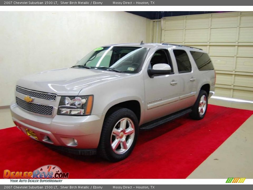 2007 Chevrolet Suburban 1500 LT Silver Birch Metallic / Ebony Photo #3