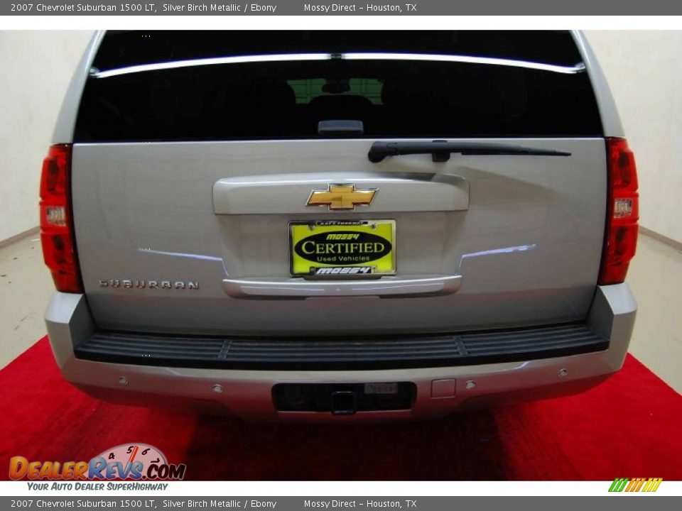 2007 Chevrolet Suburban 1500 LT Silver Birch Metallic / Ebony Photo #8
