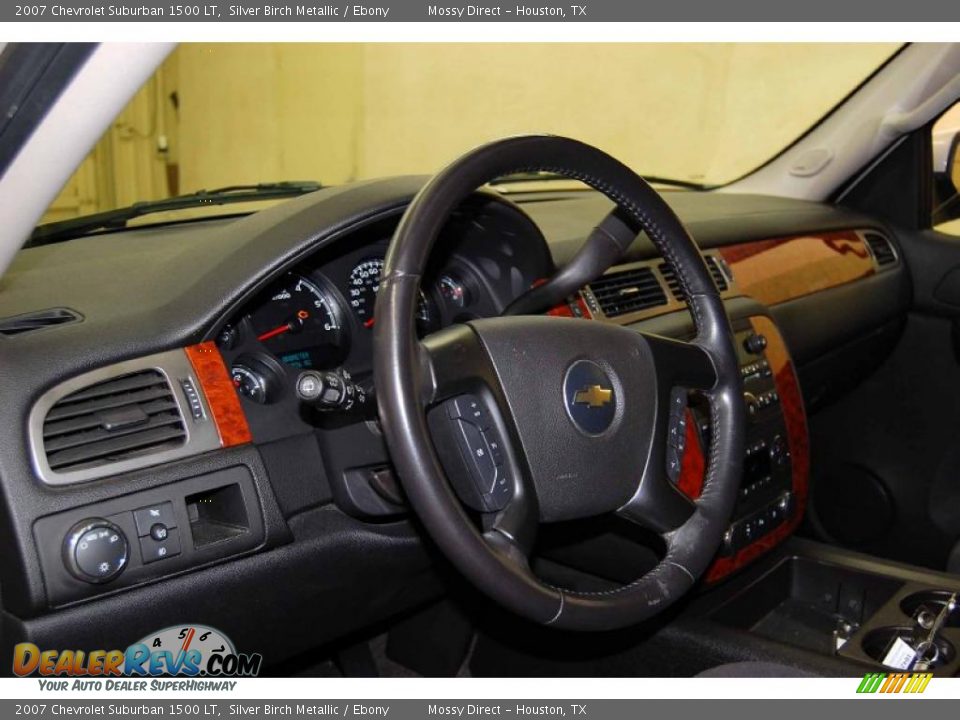 2007 Chevrolet Suburban 1500 LT Silver Birch Metallic / Ebony Photo #16