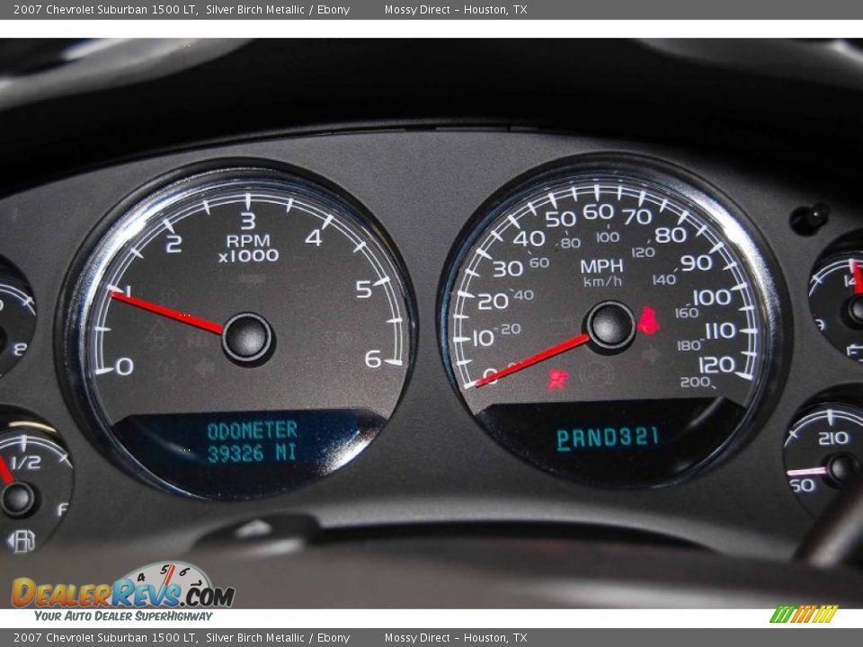 2007 Chevrolet Suburban 1500 LT Silver Birch Metallic / Ebony Photo #30
