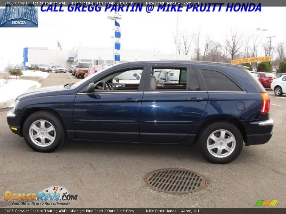 2005 Chrysler Pacifica Touring AWD Midnight Blue Pearl / Dark Slate Gray Photo #1