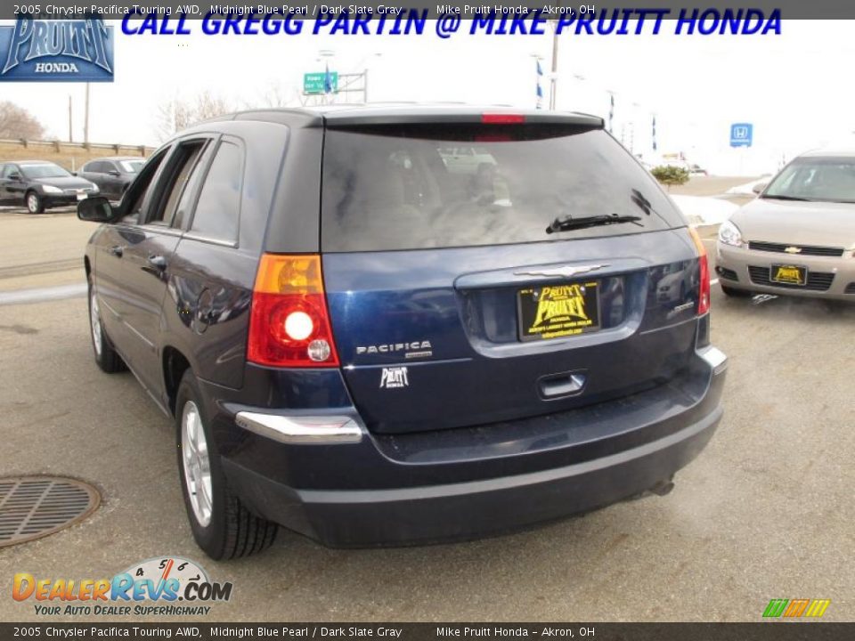 2005 Chrysler Pacifica Touring AWD Midnight Blue Pearl / Dark Slate Gray Photo #2