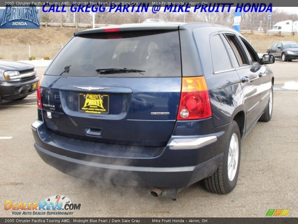2005 Chrysler Pacifica Touring AWD Midnight Blue Pearl / Dark Slate Gray Photo #7