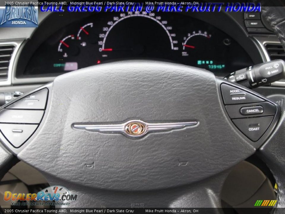 2005 Chrysler Pacifica Touring AWD Midnight Blue Pearl / Dark Slate Gray Photo #19