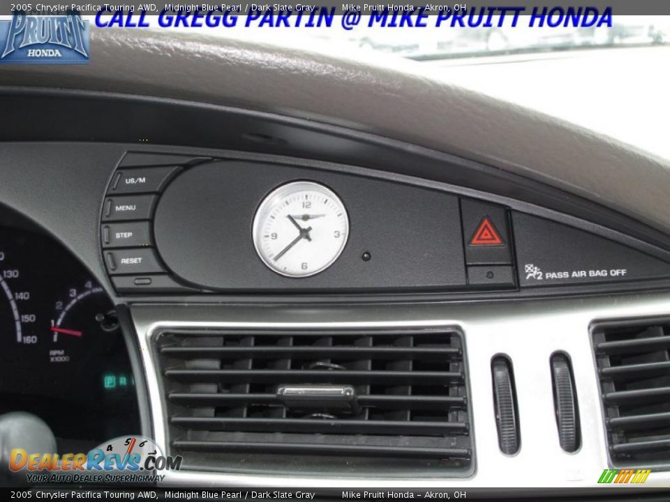 2005 Chrysler Pacifica Touring AWD Midnight Blue Pearl / Dark Slate Gray Photo #21