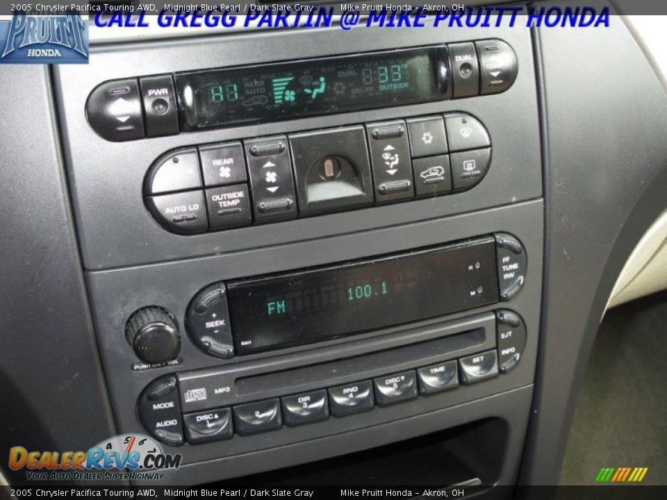 2005 Chrysler Pacifica Touring AWD Midnight Blue Pearl / Dark Slate Gray Photo #22