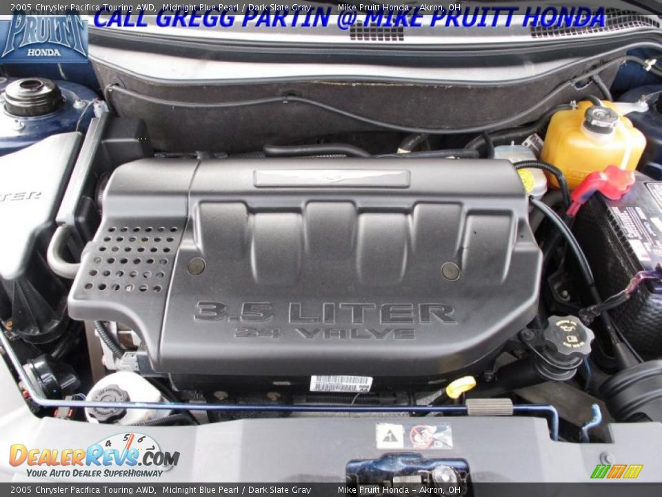 2005 Chrysler Pacifica Touring AWD Midnight Blue Pearl / Dark Slate Gray Photo #26