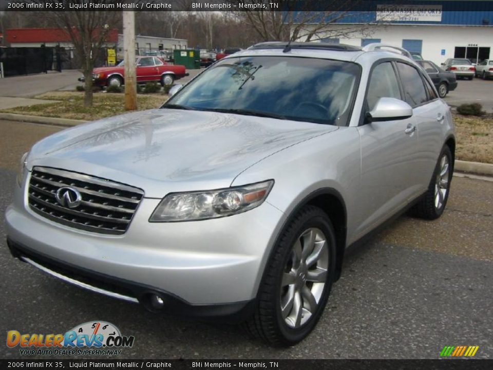 2006 Infiniti FX 35 Liquid Platinum Metallic / Graphite Photo #1