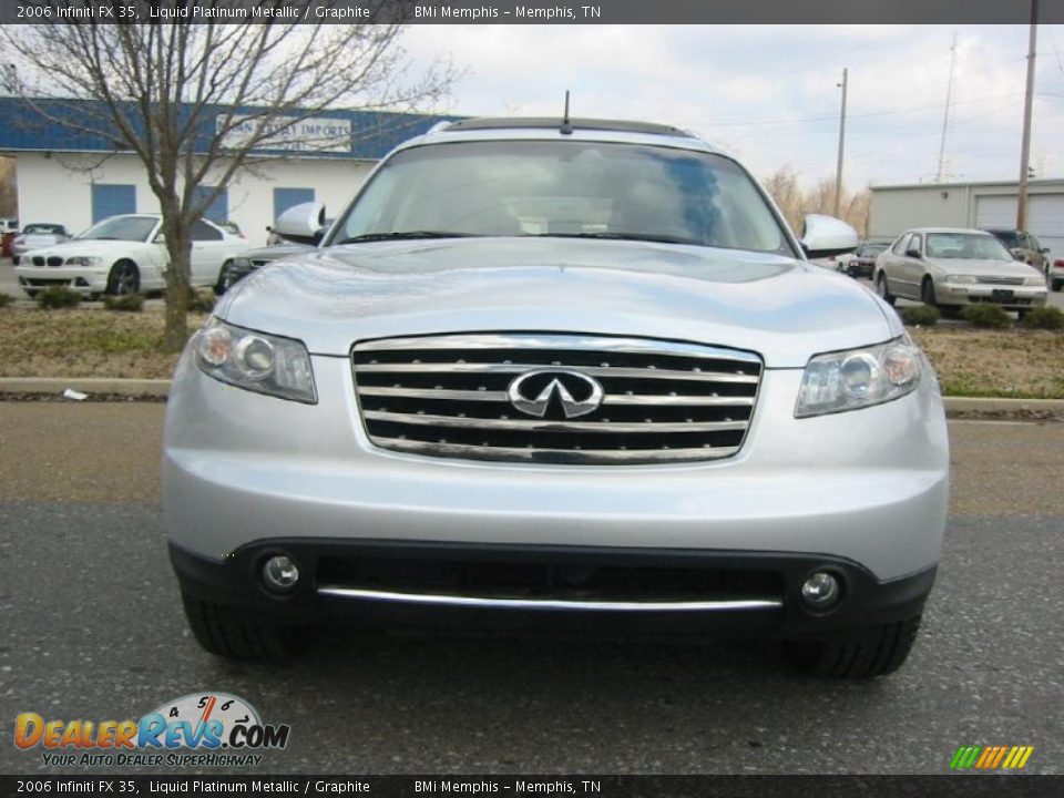 2006 Infiniti FX 35 Liquid Platinum Metallic / Graphite Photo #8