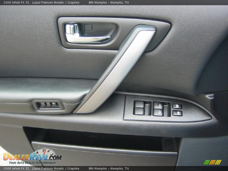 2006 Infiniti FX 35 Liquid Platinum Metallic / Graphite Photo #9