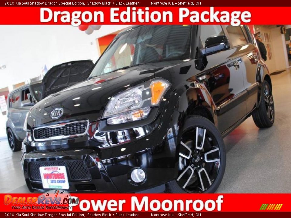 2010 Kia Soul Shadow Dragon Special Edition Shadow Black / Black Leather Photo #1