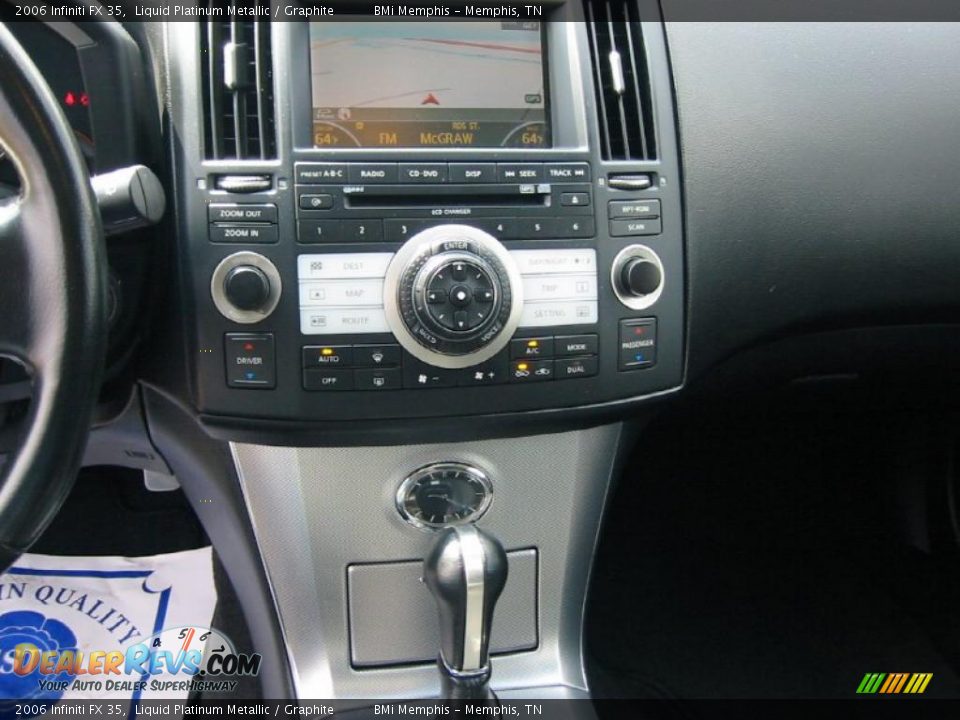 2006 Infiniti FX 35 Liquid Platinum Metallic / Graphite Photo #13