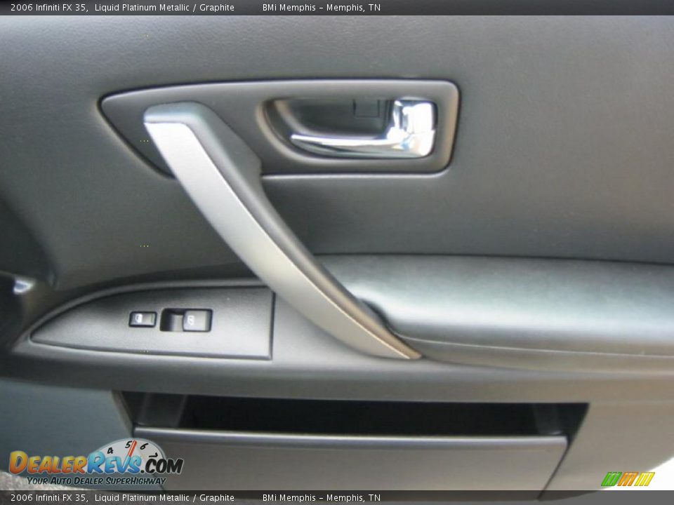 2006 Infiniti FX 35 Liquid Platinum Metallic / Graphite Photo #14