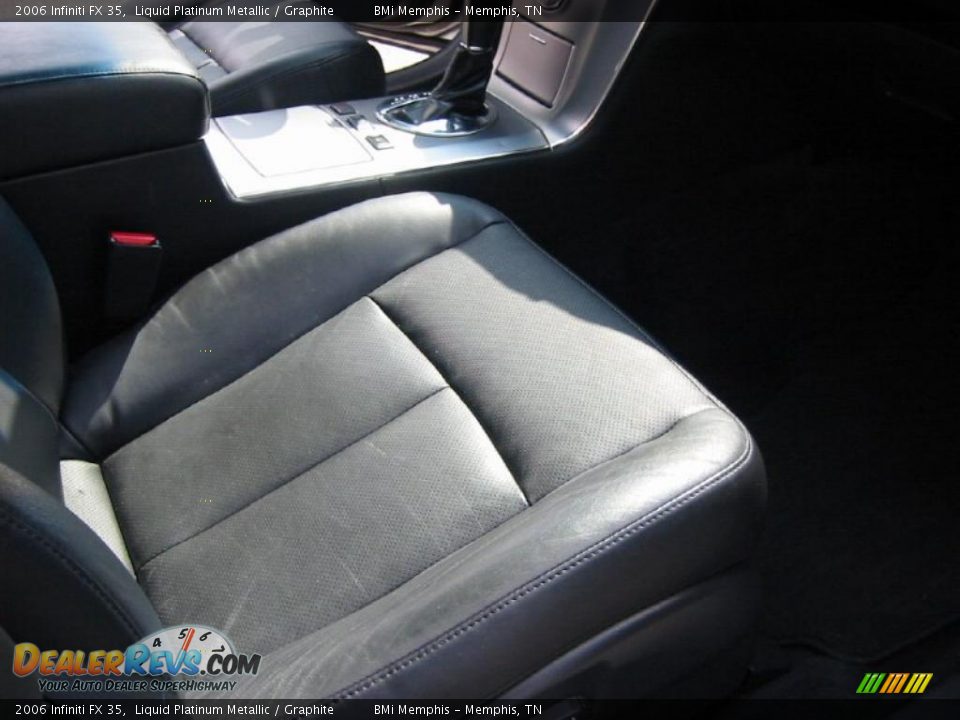 2006 Infiniti FX 35 Liquid Platinum Metallic / Graphite Photo #15