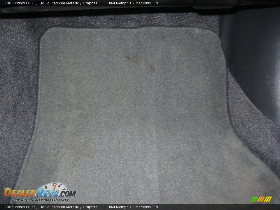2006 Infiniti FX 35 Liquid Platinum Metallic / Graphite Photo #16