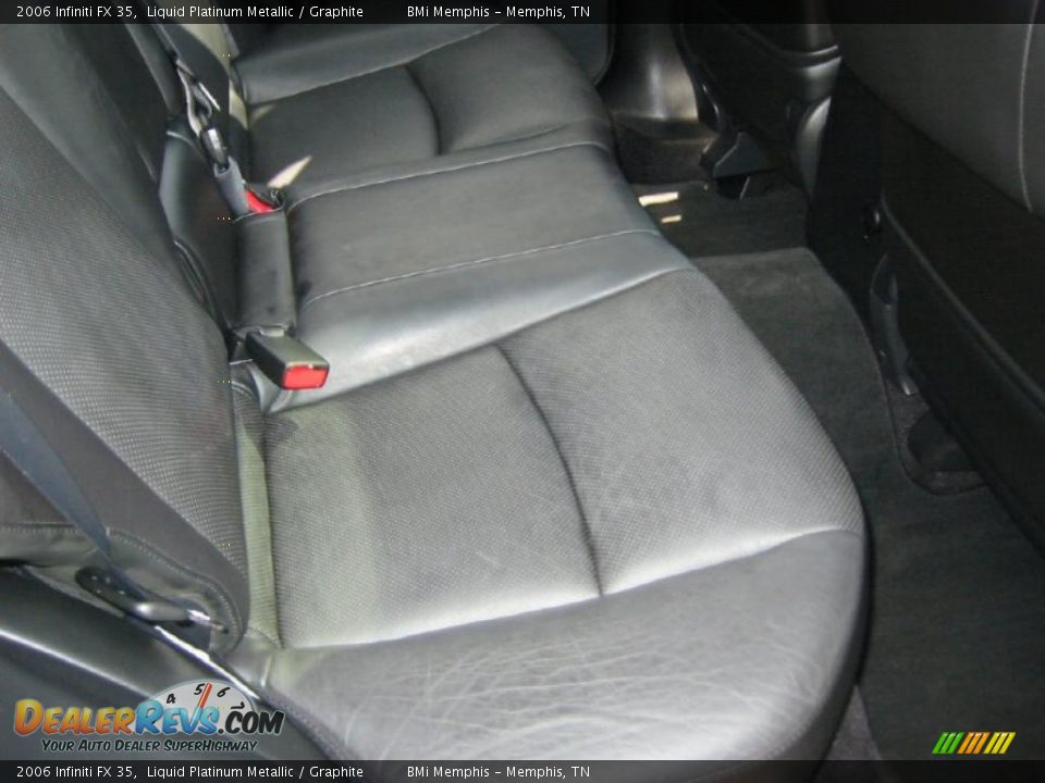 2006 Infiniti FX 35 Liquid Platinum Metallic / Graphite Photo #17