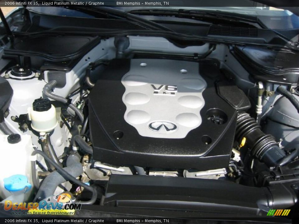 2006 Infiniti FX 35 Liquid Platinum Metallic / Graphite Photo #21