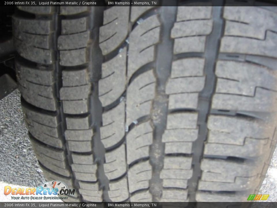 2006 Infiniti FX 35 Liquid Platinum Metallic / Graphite Photo #24