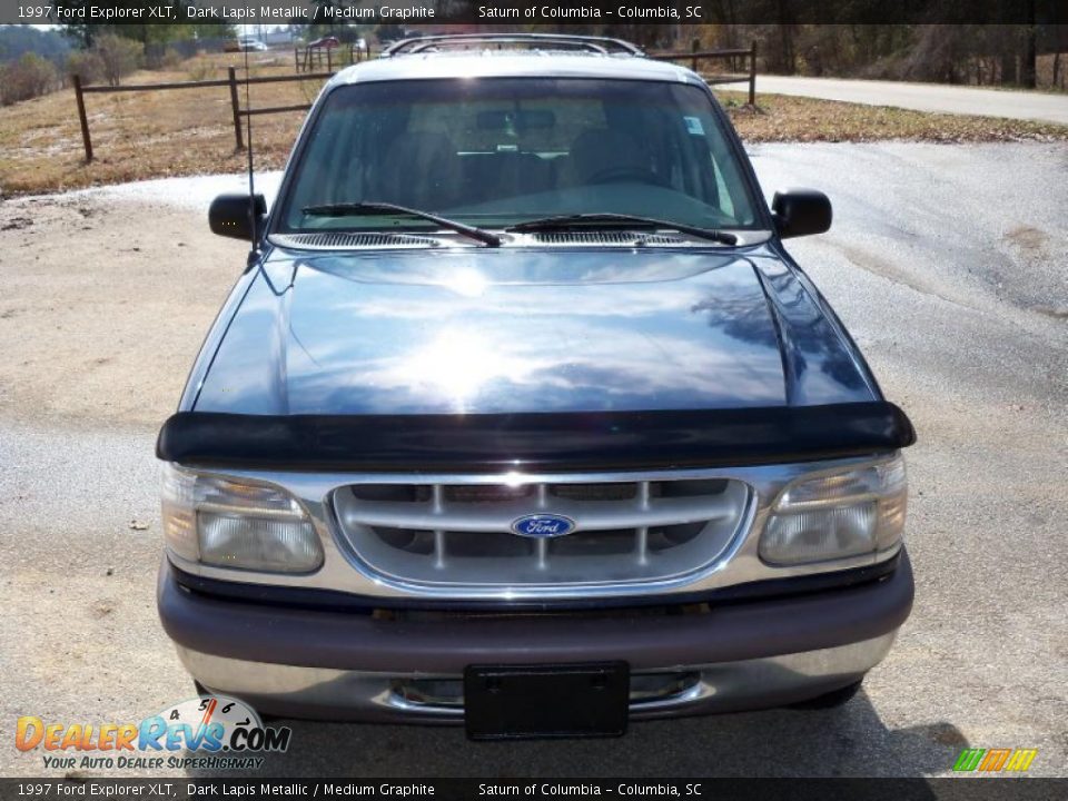 1997 Ford Explorer XLT Dark Lapis Metallic / Medium Graphite Photo #1