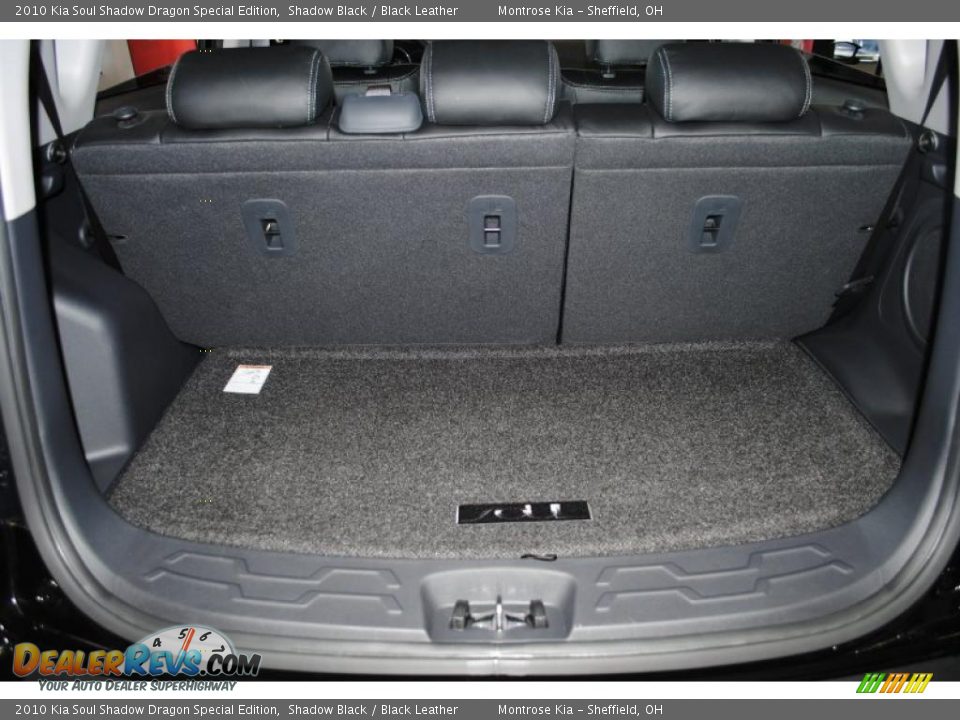 2010 Kia Soul Shadow Dragon Special Edition Shadow Black / Black Leather Photo #27
