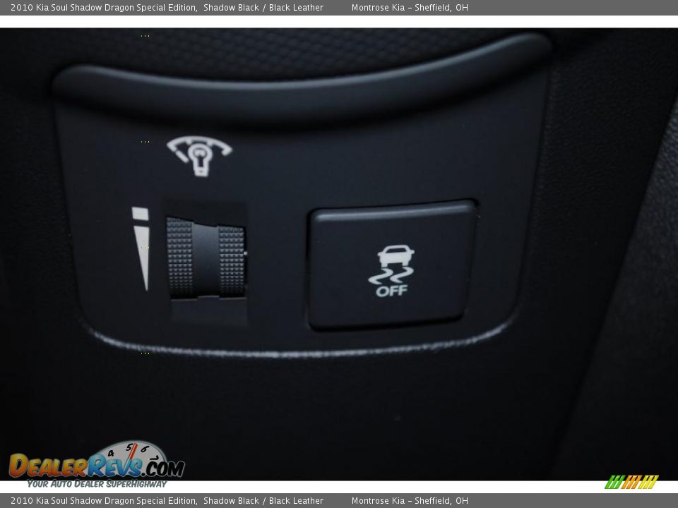 2010 Kia Soul Shadow Dragon Special Edition Shadow Black / Black Leather Photo #29