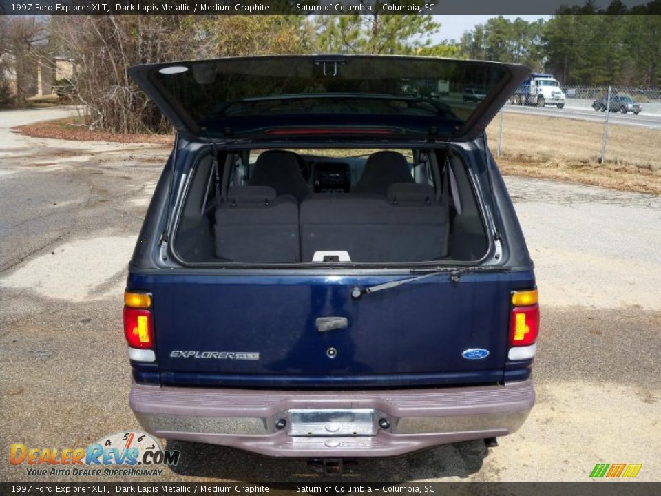 1997 Ford Explorer XLT Dark Lapis Metallic / Medium Graphite Photo #16