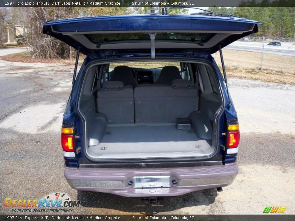 1997 Ford Explorer XLT Dark Lapis Metallic / Medium Graphite Photo #17