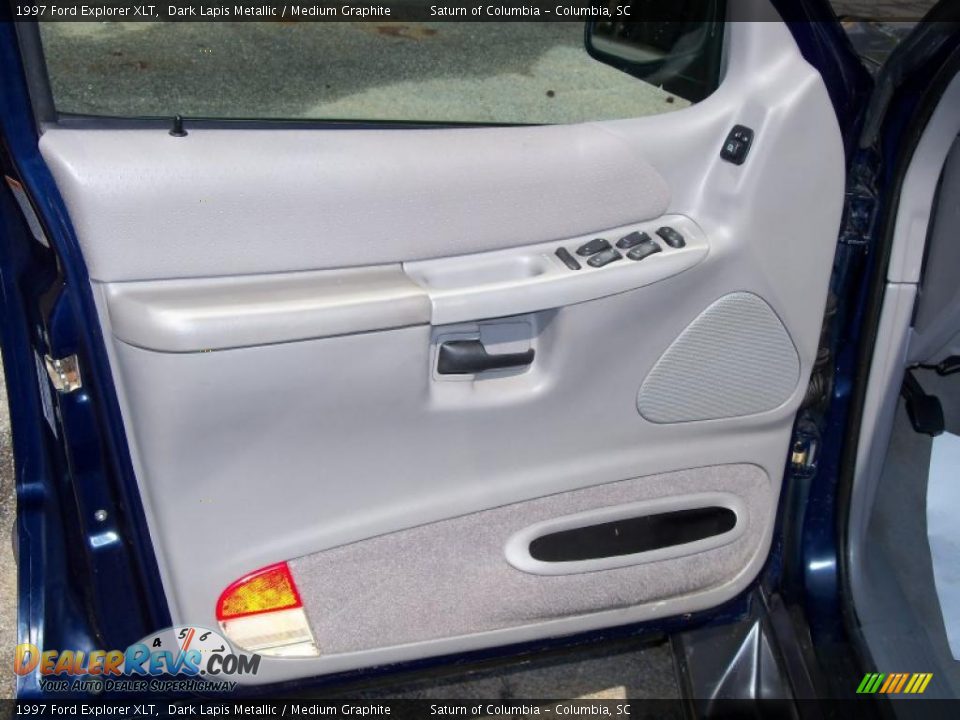 1997 Ford Explorer XLT Dark Lapis Metallic / Medium Graphite Photo #19