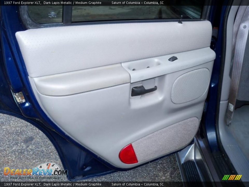 1997 Ford Explorer XLT Dark Lapis Metallic / Medium Graphite Photo #21