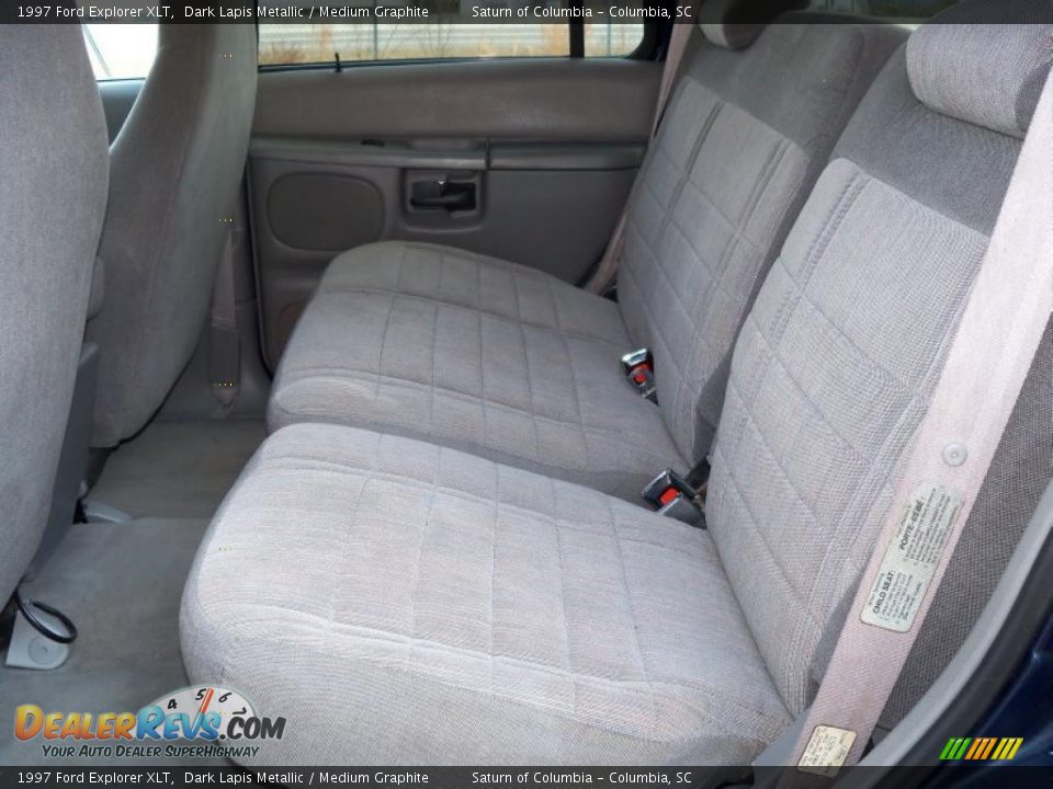 1997 Ford Explorer XLT Dark Lapis Metallic / Medium Graphite Photo #22
