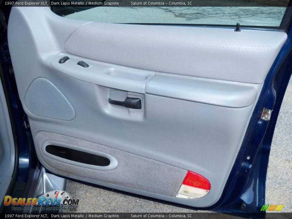 1997 Ford Explorer XLT Dark Lapis Metallic / Medium Graphite Photo #23