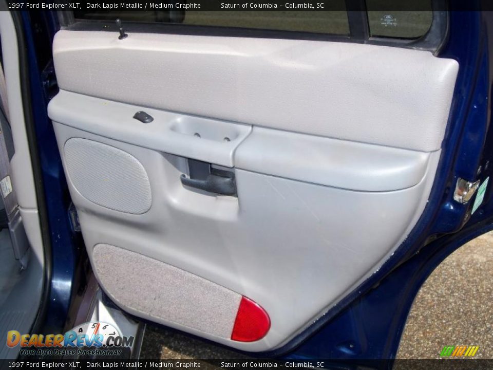 1997 Ford Explorer XLT Dark Lapis Metallic / Medium Graphite Photo #25
