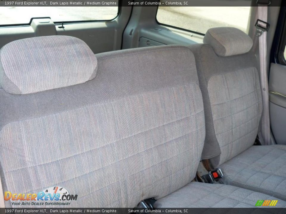 1997 Ford Explorer XLT Dark Lapis Metallic / Medium Graphite Photo #27