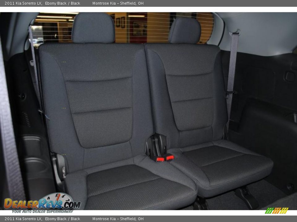 2011 Kia Sorento LX Ebony Black / Black Photo #20