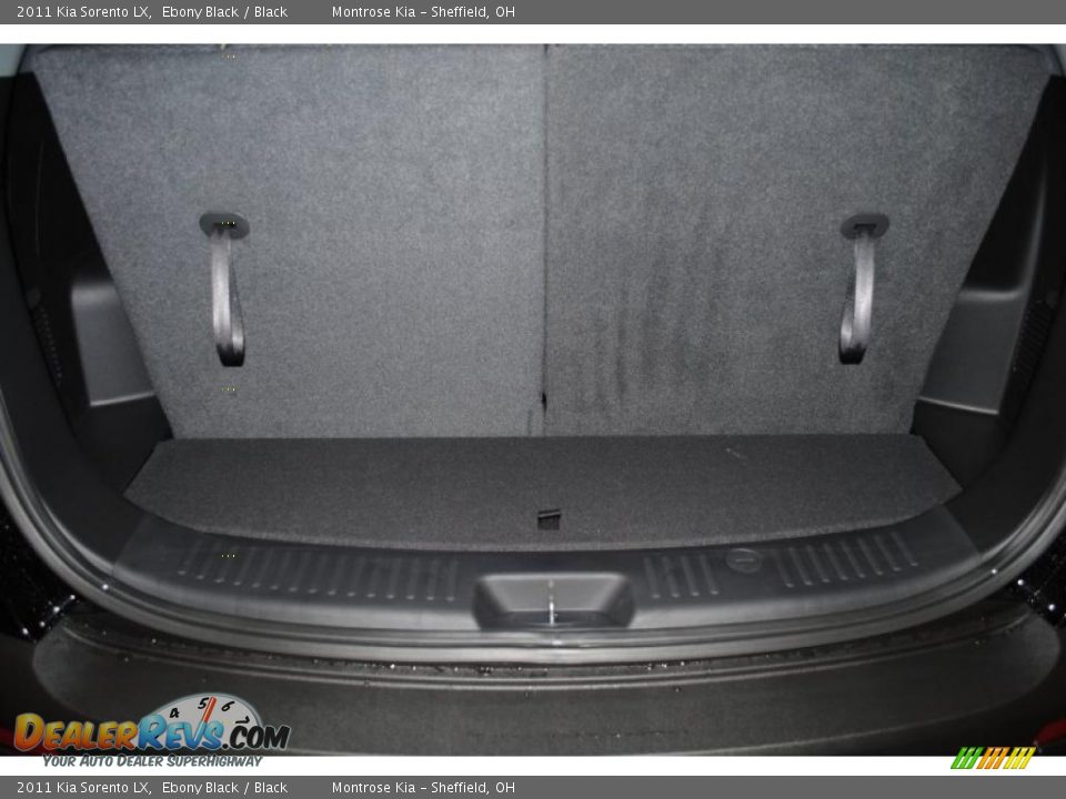 2011 Kia Sorento LX Ebony Black / Black Photo #29