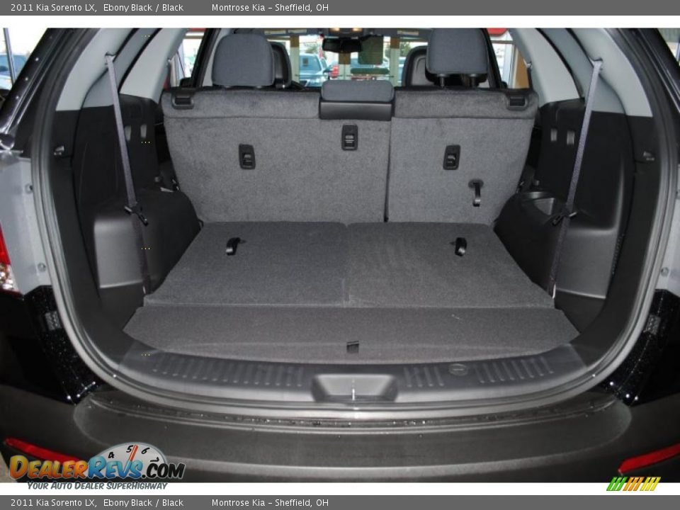 2011 Kia Sorento LX Ebony Black / Black Photo #30