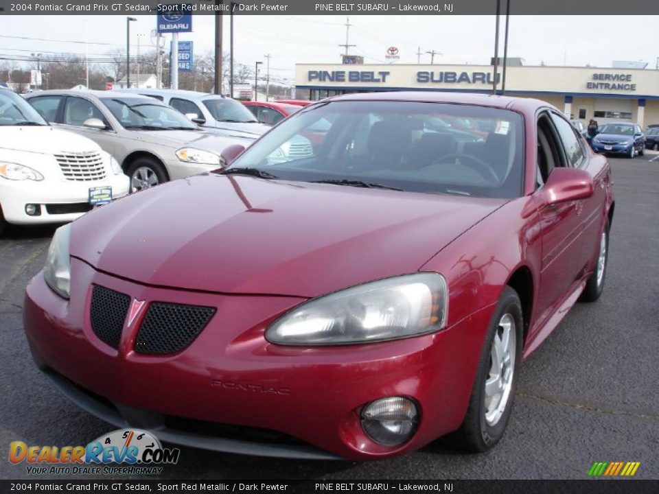 2004 Pontiac Grand Prix GT Sedan Sport Red Metallic / Dark Pewter Photo #1