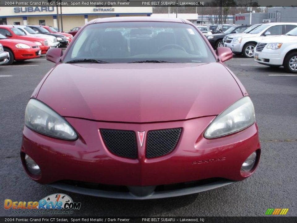 2004 Pontiac Grand Prix GT Sedan Sport Red Metallic / Dark Pewter Photo #2