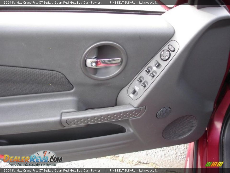 2004 Pontiac Grand Prix GT Sedan Sport Red Metallic / Dark Pewter Photo #10
