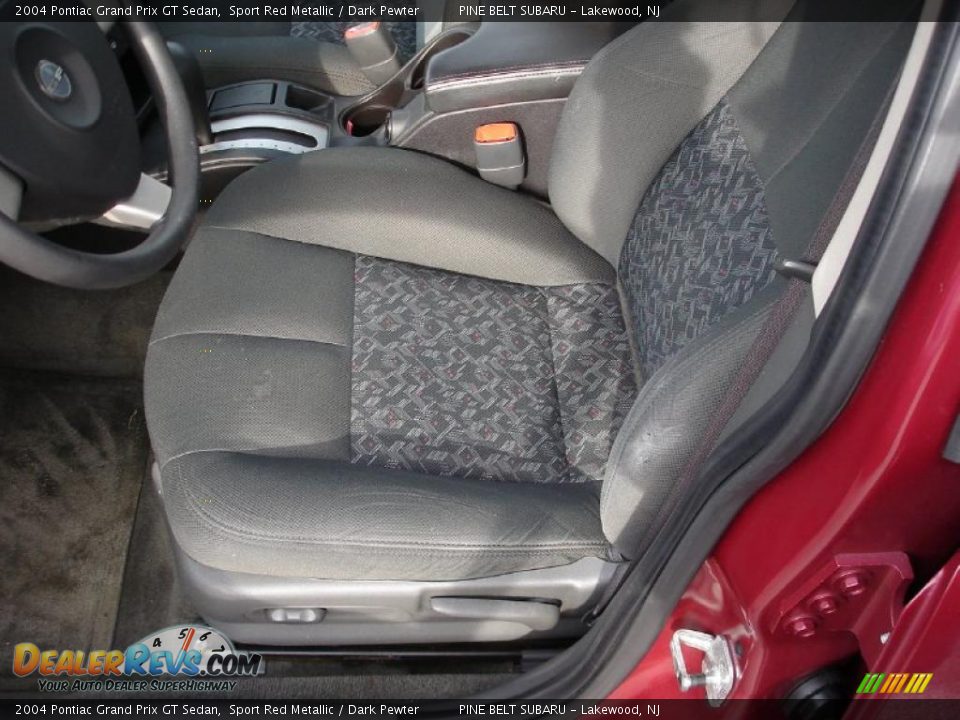 2004 Pontiac Grand Prix GT Sedan Sport Red Metallic / Dark Pewter Photo #11