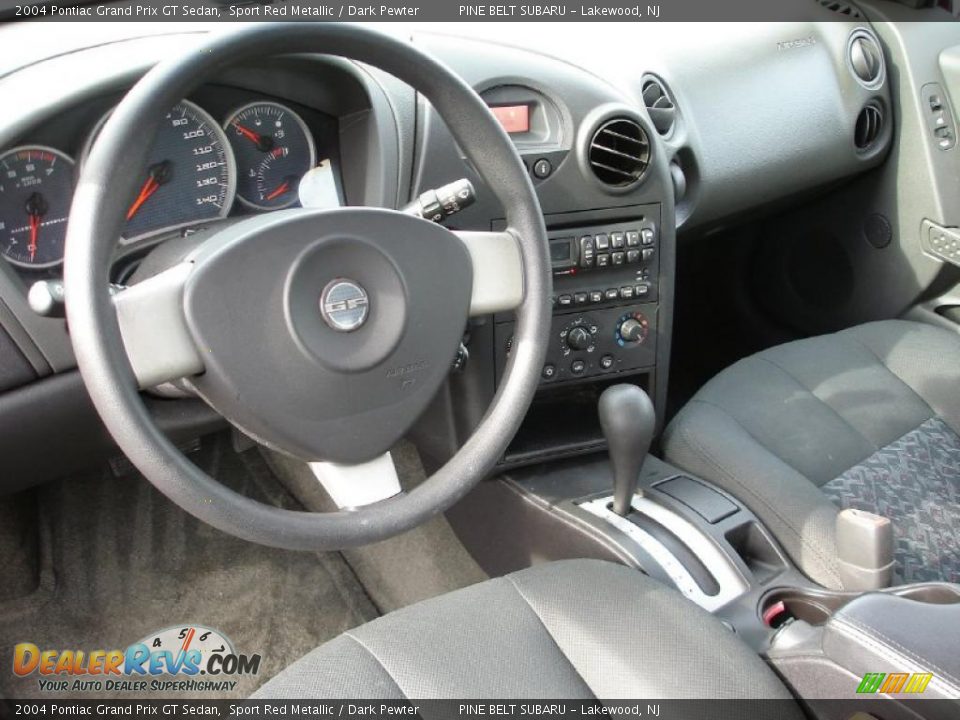 2004 Pontiac Grand Prix GT Sedan Sport Red Metallic / Dark Pewter Photo #12