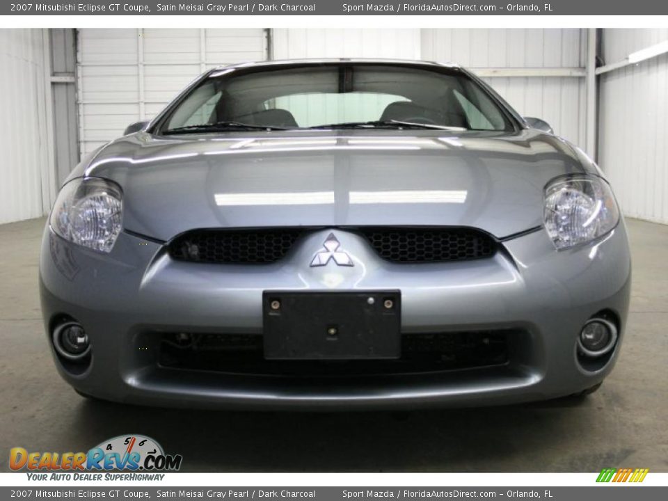 2007 Mitsubishi Eclipse GT Coupe Satin Meisai Gray Pearl / Dark Charcoal Photo #3