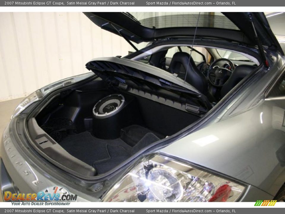 2007 Mitsubishi Eclipse GT Coupe Satin Meisai Gray Pearl / Dark Charcoal Photo #10